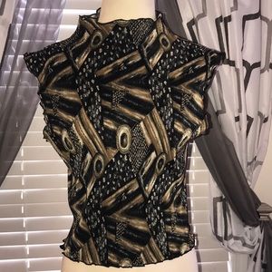 🌸 4x20 🌸 GALACTIC TYPE PRINT TOP SIZE M